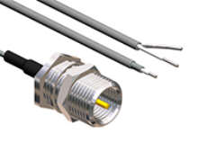 SMA FME coaxial cable stripped end
